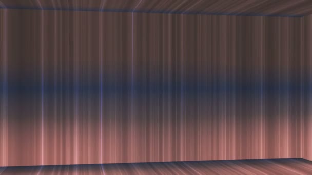 Broadcast Vertical Tech Lines Passage Brown Purple Abstract Loopable — Vídeo de Stock