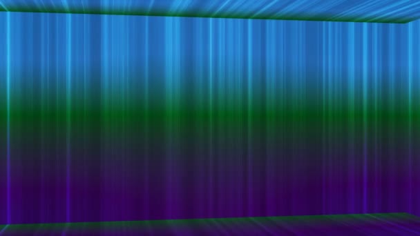 Uitzending Verticale Tech Lijnen Passage Multi Color Abstract Loopbaar — Stockvideo