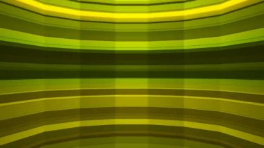 Pırıltı yatay yüksek teknoloji çubuklar şaft, yeşil, soyut, Loopable, 4 k yayın