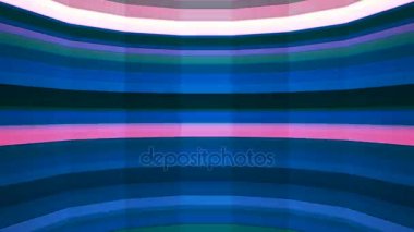 Yayın Twinkling Yatay Yüksek Teknolojik Çubuk Şaftı, Mavi Magenta, Soyut, Döngü, 4k