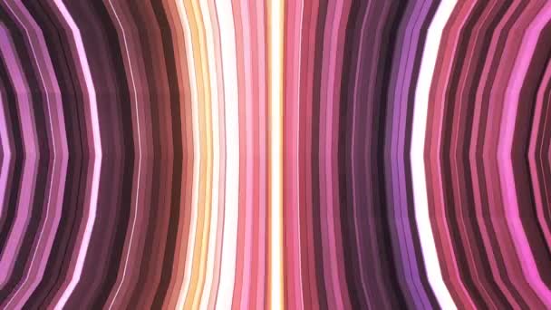 Diffusion Twinkling Vertical Bent Hi-Tech Strips, Brown Magenta, Abstract, Loop, 4k