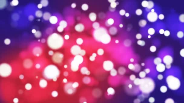 Broadcast Light Bokeh Multi Color Eventi Loopable — Video Stock