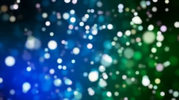Broadcast Light Bokeh, Blue Green, Events, Loopable, 4K