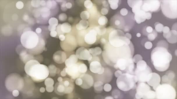 Broadcast Light Bokeh Grigio Marrone Eventi Loopable — Video Stock