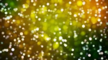 Yayın Light Bokeh, Yeşil Turuncu, Olaylar, Döngüler, 4k