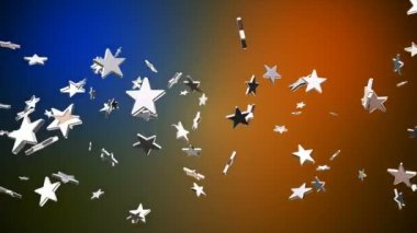 Yayın Uçan Yüksek Teknoloji Yıldızları, Çoklu Renk, Olaylar, Döngü, 4k