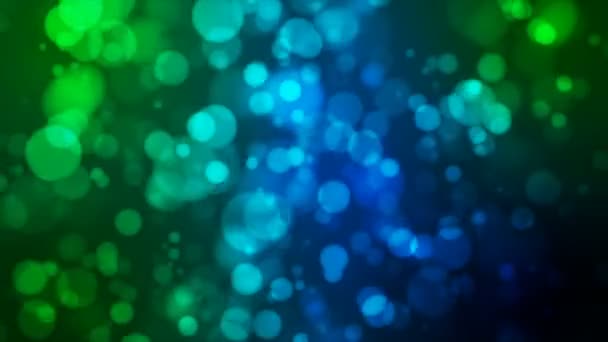 Broadcast Light Bokeh, Blue Green, Events, Loopable, 4K