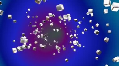 Yayın Uçan Yüksek Teknoloji Küpleri, Mavi Mor, Şirket, Döngü, 4K