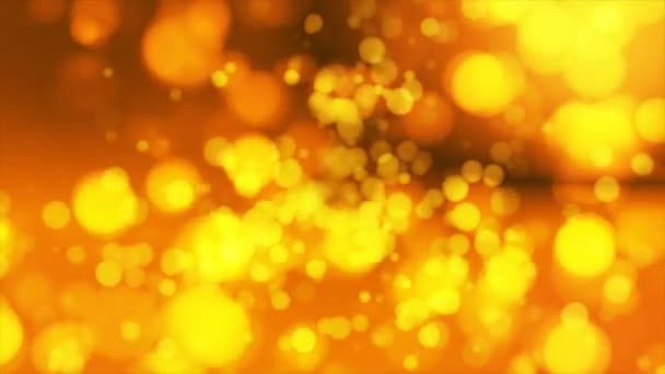 Broadcast Light Bokeh, Golden, Events, Loopable, 4K