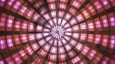 Twinkling Hi-Tech Grunge Alev Tüneli, Magenta, Endüstriyel, Döngüsel, 4k