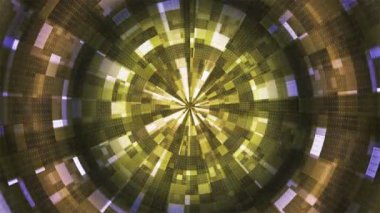 Twinkling Hi-Tech Grunge Alev Tüneli, Çoklu Renkli, Endüstriyel, Döngüsel, 4K