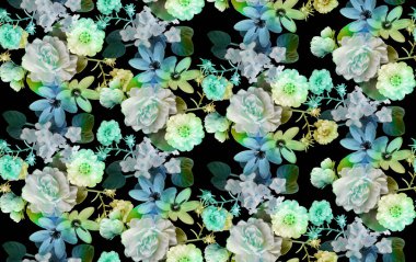 renkli çiçekler arka plan