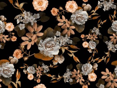 renkli çiçekler arka plan