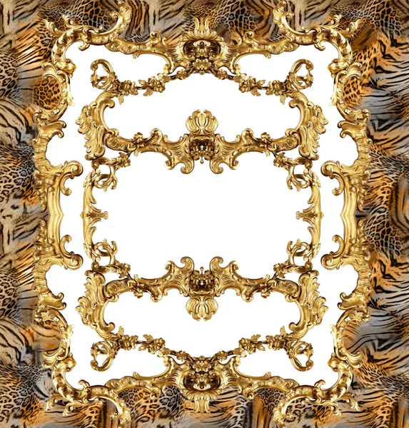 Leopard  baroque — Stock Photo, Image