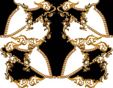  Barok geometrik desen