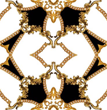  çiçekler ve zincir arka plan