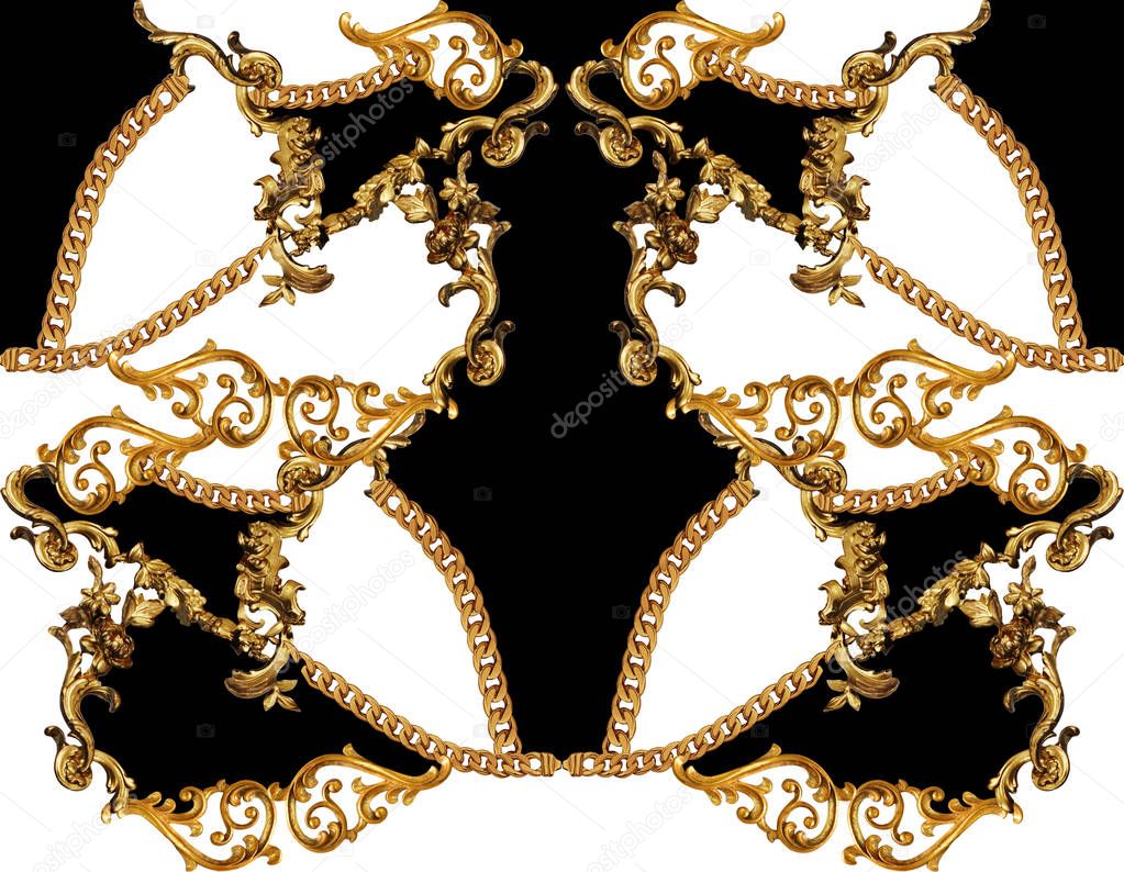  baroque geometric pattern