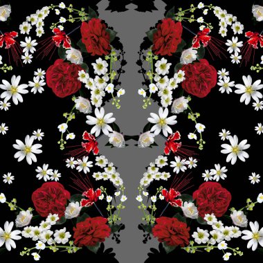 beyaz çiçekler arka plan