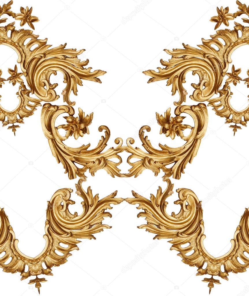 golden baroque ornament