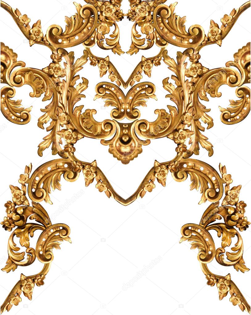 golden baroque ornament