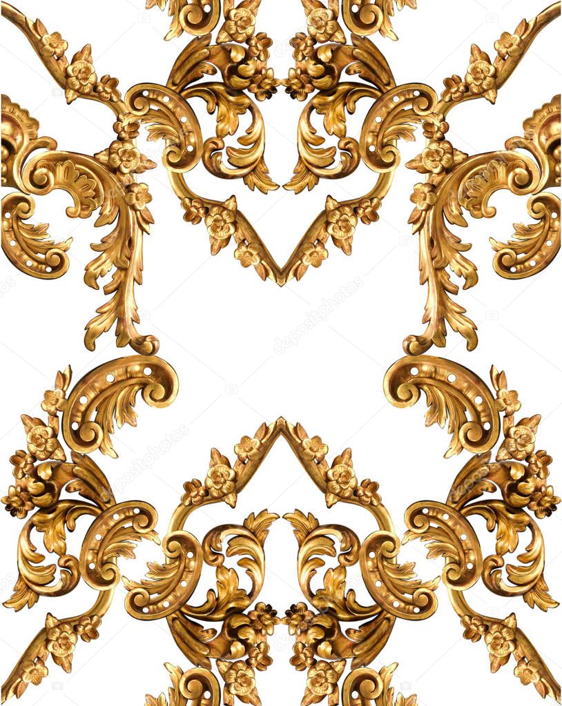 golden baroque ornament