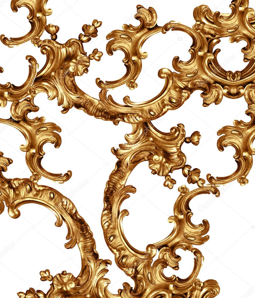 golden baroque and chain 