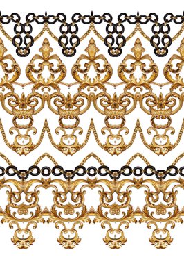 Altın Barok ve zincir 