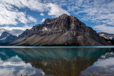 Banff, Alberta / Kanada - 15 Eylül 2017: yay Gölü