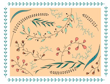 Çiçek deseni, çiçek tasarım