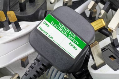 planı fişler görünümünü bulanık üç PIN fişleri fiş test etiketi ile top ile arka plan