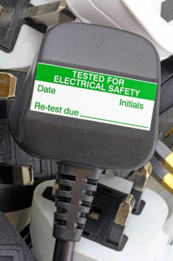 planı fişler görünümünü bulanık üç PIN fişleri fiş test etiketi ile top ile arka plan