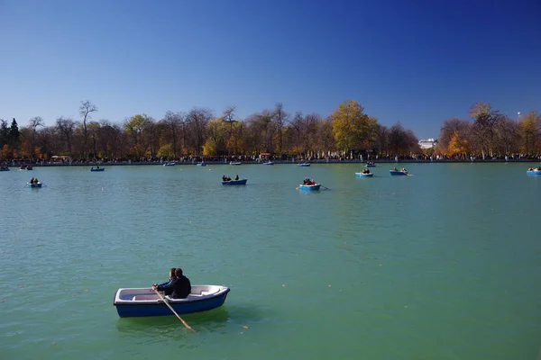 Sıradan bir gün Park Retiro, Madrid, İspanya