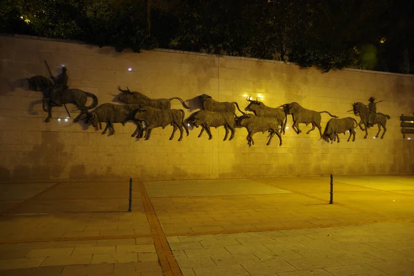 Bullfight arena, Plaza de Toros, Madrid, Spain — Stockfoto