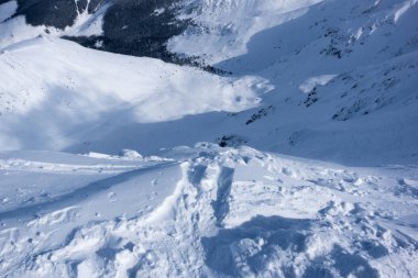 Chopok freeride bölge, freeride Kayak, Jasna, düşük Tatras, Slovak