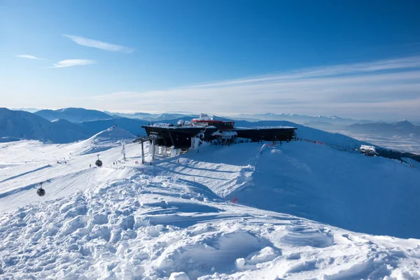 Auf dem Gipfel, Chopok - dritthöchster Berg der Niederen Tatra, Jasna, — Stockfoto