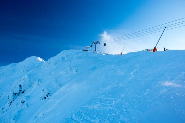 Chopok freeride zóna, freeride síelést, Jasna alacsony-Tátrába, a Szlovák — Stock Fotó