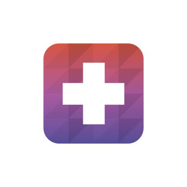 tıbbi parlak düğmesini.