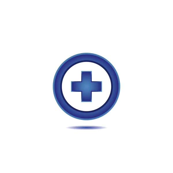 Medical cross line icon . — Stock Vector