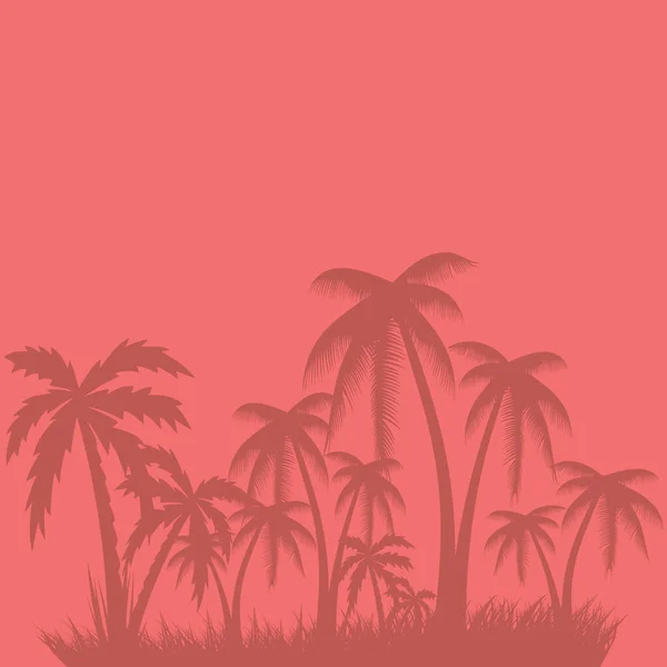 Resumen Palmera Verano Background Vector Eps10 — Vector de stock