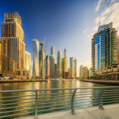 Panoramik Dubai Marina bay, Dubai, Birleşik Arap Emirlikleri