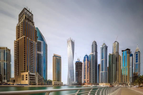 Dubai Marina bay, UAE — Stock Photo, Image