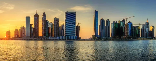ドバイ、アラブ首長国連邦のビジネス湾 — ストック写真