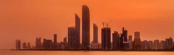 Abu Dabi Skyline — Stok fotoğraf