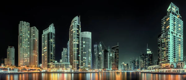 Baía de Dubai Marina, Emirados Árabes Unidos — Fotografia de Stock