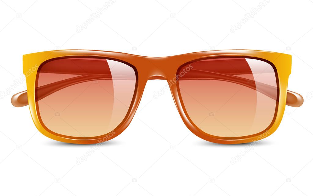 realistic vector illustration of sunglasses