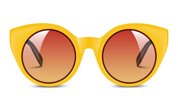 Ilustración vector realista de gafas de sol — Vector de stock