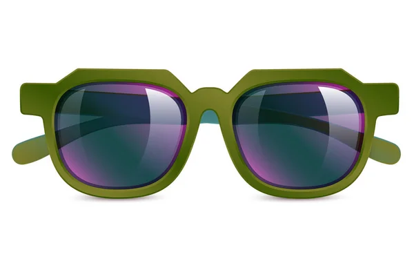 Realistische Vektordarstellung der Sonnenbrille — Stockvektor