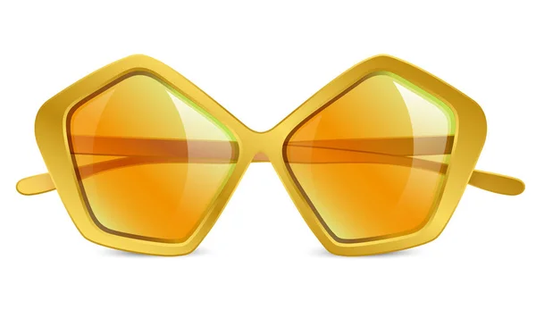 Illustration vectorielle réaliste des lunettes de soleil — Image vectorielle