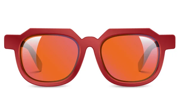 Realistische Vektordarstellung der Sonnenbrille — Stockvektor