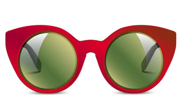 Ilustración vector realista de gafas de sol — Vector de stock